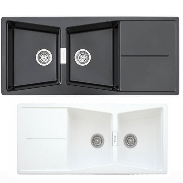سینک ظرفشویی گرانیتی گرانیکو مدل Graniko sink G880