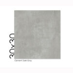 سرامیک سمنت دارک گری سایز Hafez Cement Dark Gray 30*30