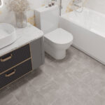 سرامیک سمنت لایت گری سایز Hafez Cement Light Gray 30*30
