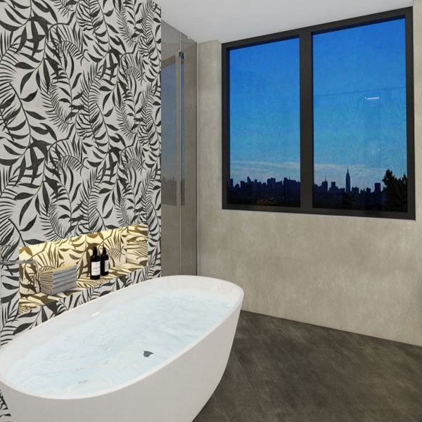 سرامیک طرح لورنزا دکور ریباز Ribaz Lorenza Decor 60*120