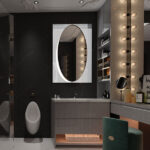سرامیک طرح نانسی تیره سایز Ribaz Nancy Dark 60*120