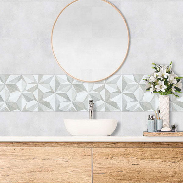 سرامیک طرح واکرا گری دکور Wakra Gray Decor A 60*30 A