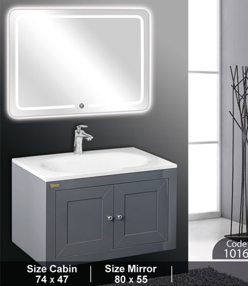 ست روشویی کابینتی کاسپین کد 1016 Caspian bathroom cabinet