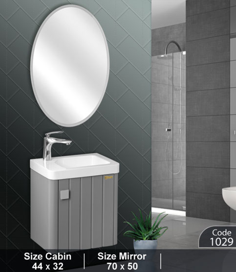 ست روشویی کابینتی کاسپین کد 1029 Caspian bathroom cabinet