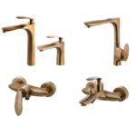 ست شیرآلات البرز روز مدل کلودی Alborzrooz Cloudy Faucet set