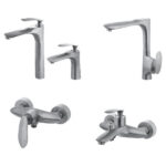 ست شیرآلات البرز روز مدل کلودی Alborzrooz Cloudy Faucet set