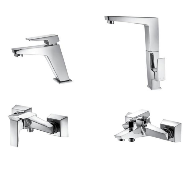 ست شیرآلات البرز روز مدل کروز Alborzrooz Cruise Faucet set