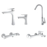ست شیرآلات البرز روز مدل کارن Alborzrooz Karen Faucet set