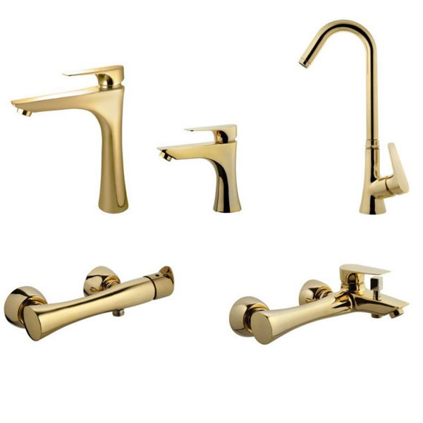 ست شیرآلات البرز روز مدل کارن Alborzrooz Karen Faucet set