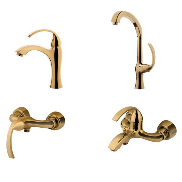 ست شیرآلات البرز روز مدل کلوین Alborzrooz Kelvin Faucet set