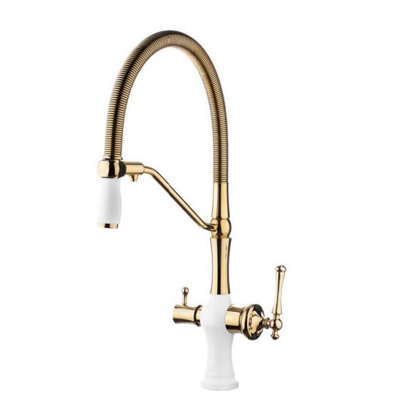 ظرفشویی دو منظوره فنری مجیک البرز روز Alborzrooz Magic kitchen tap