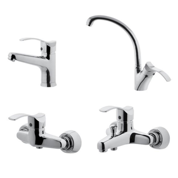 ست شیرآلات البرز روز مدل موج Alborzrooz Moj Faucet set