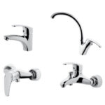 ست شیرآلات البرز روز مدل مروارید Alborzrooz Morvarid Faucet set