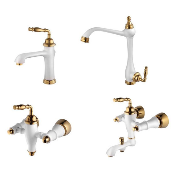 ست شیرآلات البرز روز مدل روبرتو Alborzrooz Roberto Faucet set