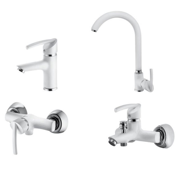 ست شیرآلات البرز روز مدل ستاره Alborzrooz Setareh Faucet set