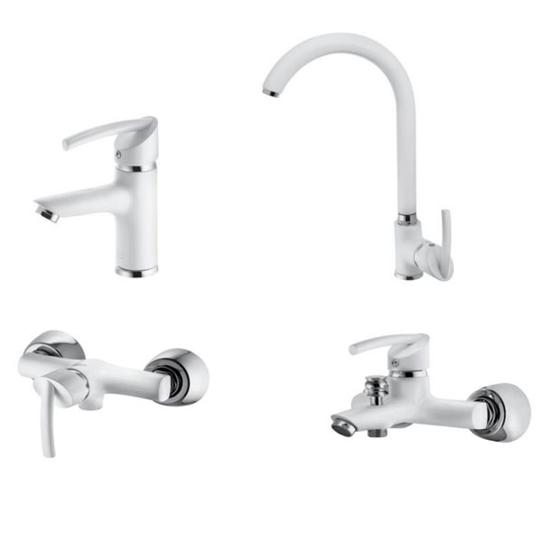 ست شیرآلات البرز روز مدل ستاره Alborzrooz Setareh Faucet set