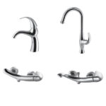 ست شیرآلات البرز روز مدل تورینو Alborzrooz Torino Faucet set