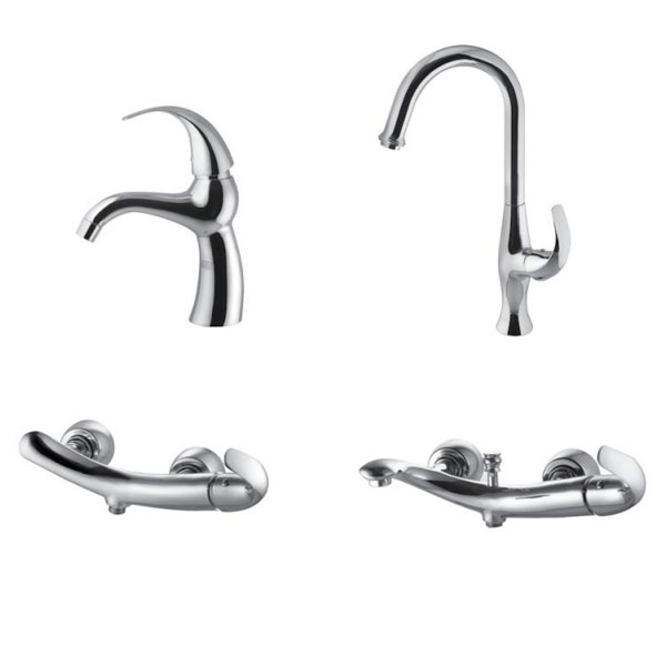 ست شیرآلات البرز روز مدل تورینو Alborzrooz Torino Faucet set