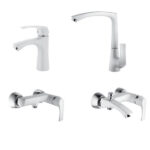 ست شیرآلات البرز روز مدل یونیک Alborzrooz Unique Faucet set