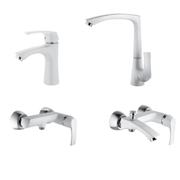 ست شیرآلات البرز روز مدل یونیک Alborzrooz Unique Faucet set