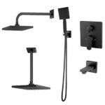 دوش حمام توکار ونتو البرز روز Alborzrooz Vento built-in bath tap