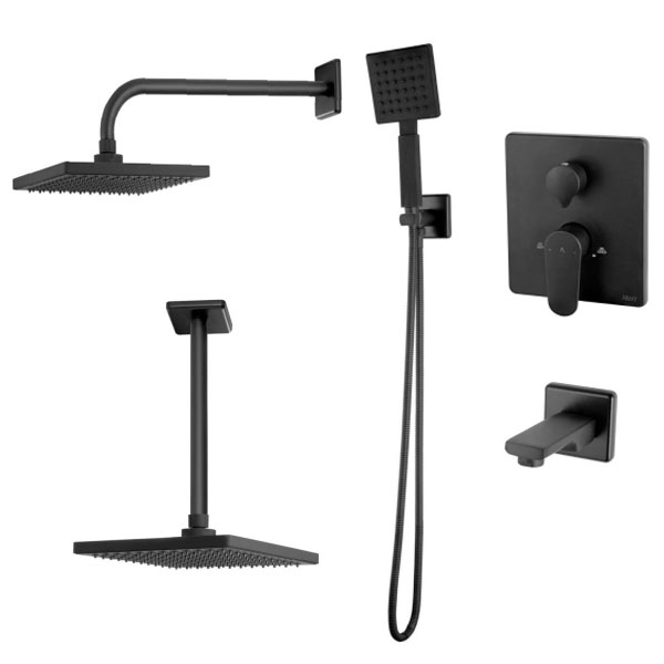 دوش حمام توکار ونتو البرز روز Alborzrooz Vento built-in bath tap