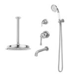 دوش حمام توکار البرز روز مدل علاءالدین Alborzrooz built-in bath tap