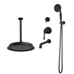 دوش حمام توکار البرز روز مدل علاءالدین Alborzrooz built-in bath tap