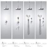 دوش حمام توکار البرز روز مدل علاءالدین Alborzrooz built-in bath tap