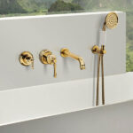 دوش حمام توکار البرز روز مدل علاءالدین Alborzrooz built-in bath tap