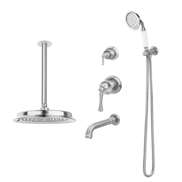 دوش حمام توکار البرز روز مدل علاءالدین Alborzrooz built-in bath tap