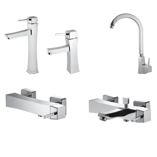 ست شیرآلات البرز روز مدل کاریزما Alborzrooz  charisma Faucet set