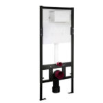 فلاش تانک توکار البرز روز مدل وال هنگ Alborzrooz in wall flush toilet