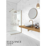 سرامیک الگانس وایت لوتوس Lotus Elegance white Matte 80*160