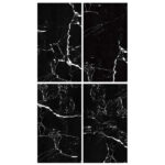 سرامیک میدنایت بلک لوتوس Lotus Midnight Black 80*160