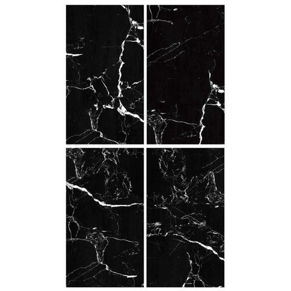 سرامیک میدنایت بلک لوتوس Lotus Midnight Black 80*160