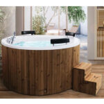 جکوزی 3 نفره ریتون مدل فلوریدا Rhyton Florida Bathtub and hot tub