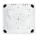 جکوزی 4 و 6 نفره مارون برند ریتون Rhyton Maroon Jacuzzi tub