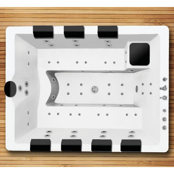 جکوزی ۸ نفره ریتون مدل اوشن Rhyton Ocean Bathtub and hot tub