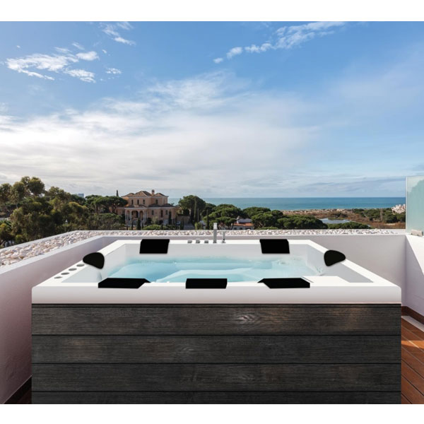 جکوزی ۸ نفره ریتون مدل اوشن Rhyton Ocean Bathtub and hot tub