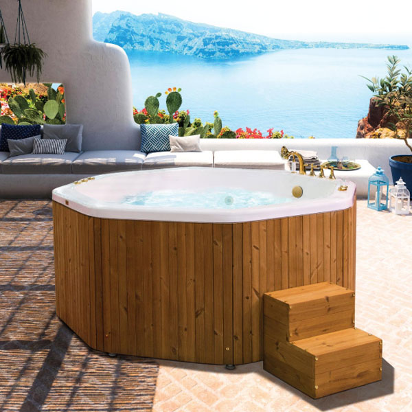 جکوزی 3 و 4 نفره اکسین برند ریتون Rhyton Oxin Bathtub and hot tub
