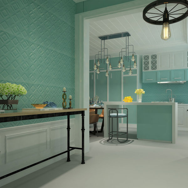 سرامیک مونو کالر سبز ریباز Ribaz Mono Color Green 60*120