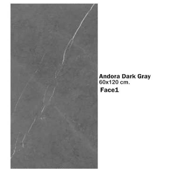 سرامیک مایسا آندورا دارک گری Maysa Ceramic Andora dark gray 60X120