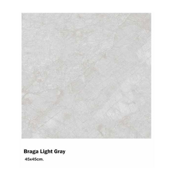 سرامیک مایسا طرح براگا لایت گری Maysa ceramic braga light gray 45X45