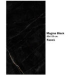 سرامیک مایسا طرح ماگما بلک Maysa Ceramic Magma Black 60X120