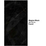 سرامیک مایسا طرح ماگما بلک Maysa Ceramic Magma Black 60X120