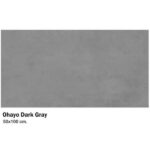 سرامیک مایسا اوهایو دارک گری Maysa Ceramic Ohayo dark gray 50X100