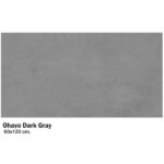 سرامیک مایسا اوهایو دارک گری Maysa Ceramic Ohayo dark gray 60X120