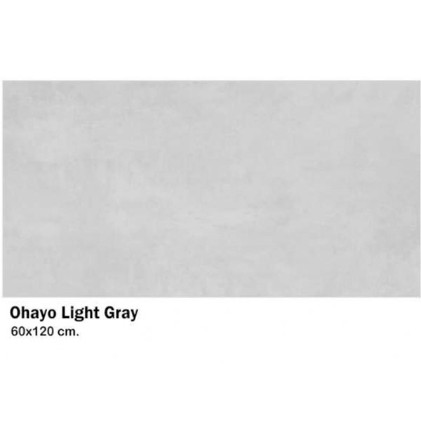 سرامیک مایسا اوهایو لایت گری Maysa Ceramic Ohayo light gray 60X120