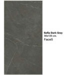 سرامیک مایسا سوفیا دارک گری Maysa Ceramic Sofia Dark Gray 60X120